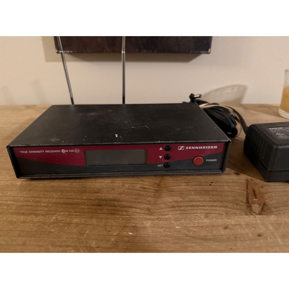Sennheiser EW 100 G2 True Diversity Receiver EM100 518-554 MHz Wireless Audio